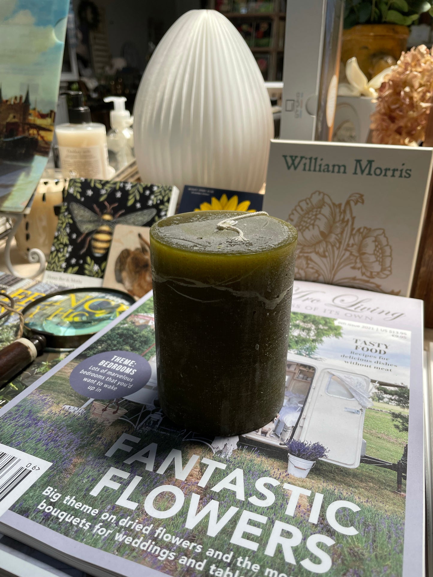 ST. EVAL Pillar Folk Moss Candle