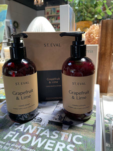 ST. EVAL Grapefruit and Lime Hand Soap and Lotion