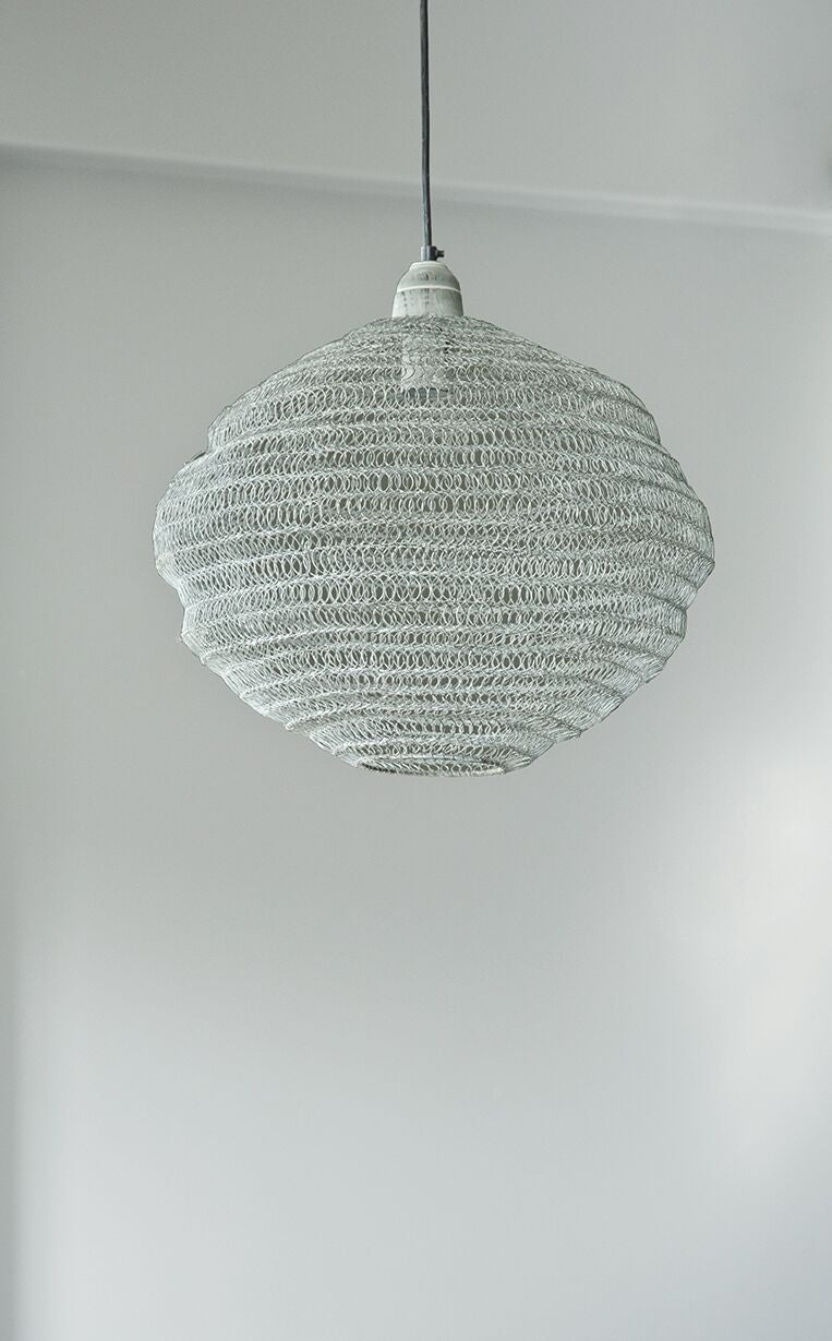 Pelota Wire Pendant (Antique Copper)