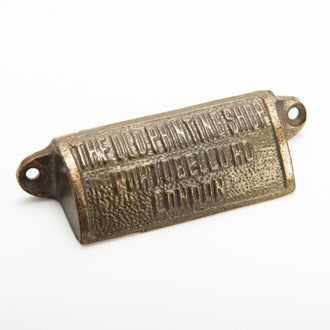 Portobello Road Drawer Pull cast iron  - Salisbury