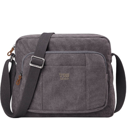 Troop Classic Zip Top Satchel - Green